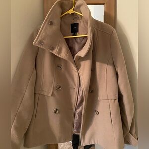 Forever 21 Tan Peacoat